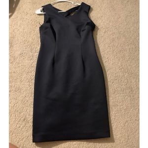 Navy T Tahari dress